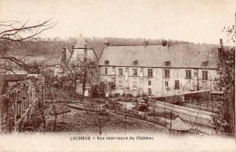 LUCHEUX  -  Vue Intérieure Du Château - Lucheux