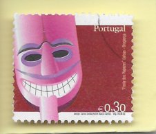 TIMBRES - STAMPS -  PORTUGAL - 2006 - MASQUES DE PORTUGAL - 2e. GROUPE - TIMBRE OBLITÉRÉ - Used Stamps