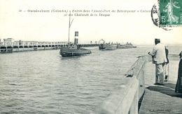 N°366 K -cpa Ouistreham -remorqueur "calvados" - Tugboats
