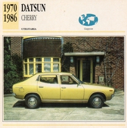 Auto Da Collezione  "Datsun  1970  Cherry"  (Giappone) - Motoren