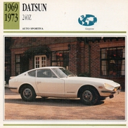 Auto Da Collezione  "Datsun 1969  24=Z"  (Giappone) - Motoren