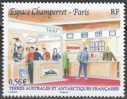 TAAF 2010 Yvert 576 Neuf ** Cote (2017) 2.20 € Stand Du TAAF Au Salon Philatélique De Paris - Unused Stamps