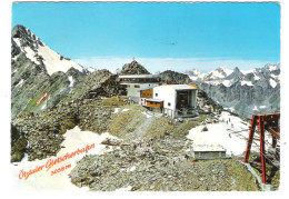 Österreich - Oetztaler Gletscherbahn - Bergstation - Nice Stamp - Oetz