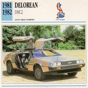 Auto Da Collezione  "Delorean 1981  DMC2  (Gran Bretagna) - Auto & Verkehr