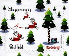 Hungary - 2015 - Christmas - Mint Self-adhesive Stamp - Unused Stamps