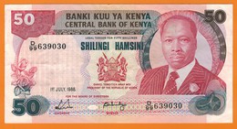 Nu-Kenya-Billet De 50 Shillings De1988 - Neuf - Kenya