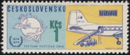 Czechoslovakia / Stamps (1974) 2108: 100th Anniversary Of Universal Postal Union (1 Kcs) Painter: Frantisek Hudecek - UPU (Wereldpostunie)