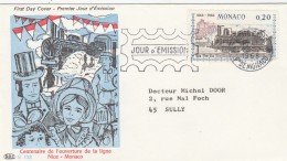 MONACO - FDC MONTE-CARLO 12/12/68 - Publicité ARGININE VEYRON -  VEYBIROL- TYROTHRICINE - APAROXAL           TDA47 - Pharmacy