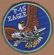 AC - TURKISH AIR FORCE - F - 15 EAGLE PATCH - Scudetti In Tela