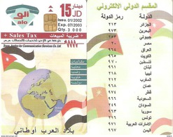 Jordan-Arab Nations 2, DUMMY CARD(no Code)tirage 3000 - Jordanie