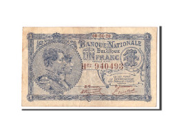 Billet, Belgique, 1 Franc, 1920, 1920-04-09, KM:92, TB+ - 1 Franc