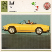 Auto Da Collezione  "Fiat  1966  Dino"  (Italia) - Auto & Verkehr