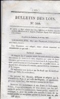 1837 Ordonnances Du Roi Bois Chablis Organisation Judiciaire Du SENEGAL - Décrets & Lois