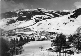 74-MEGEVE- VUE GENERALE EN HIVER - Megève