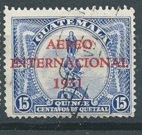 Guatemala  Aérien     Yvert N°14 Oblitéré-  Ava3103 - Guatemala