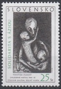2005 - SLOVACCHIA - SOLIDARIETA' CON LE POPOLAZ. COLPITE DALLO TSUNAMI / SOLIDARITY WITH THE PEOPLE AFFECTED BY TSUNAMI. - Unused Stamps
