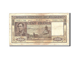 Billet, Belgique, 100 Francs, 1949, 1949-12-09, KM:126, TB - 100 Francos