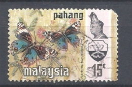 MALESIA  PAHANG     1971 Sultan Abu Bakar & Butterflies  USED - Pahang