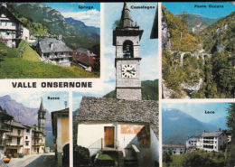 50950- ONSERNONE VALLEY- SPRUGA, COMOLOGNO, OSCURO BRIDGE, RUSSO, LOCCO VILLAGES - Onsernone