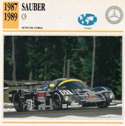 Auto Da Collezione  "Sauber  1987  C9"  (Svizzera) - Engine