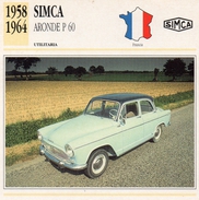 Auto Da Collezione  "Simca  1958  Aronde P 60"  (Francia) - Engine