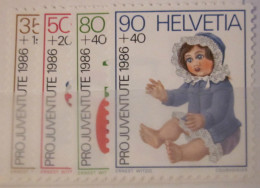 Suisse - YT 1260 à 1263 ** - 1986 - Unused Stamps