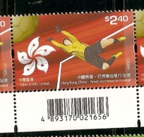 Hong Kong ** & Joint Issue Brazil, Hong Kong, China, Soccer 2009 (4003) - Neufs