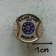 Badge (Pin) ZN003337 - Rowing / Kayak / Canoe Yugoslavia Macedonia Skopje World Championship 1975 - Canoa