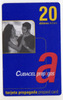 CUBA RECHARGE CUBACEL 20$ Date 12/08 - Kuba