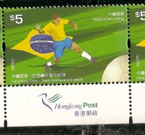 Hong Kong ** & Joint Issue Brazil, Hong Kong, China, Soccer 2009 (4006) - Neufs