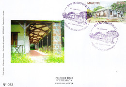 MAYOTTE - FDC Du 06.03.2010 - MAISON DU GOUVERNEUR - Covers & Documents