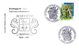 MAYOTTE - Carte Maximum Numérotée Du 16.11.2002 - LE JAQUIER - Covers & Documents