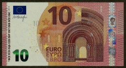 France - 10 Euro - E004 F5 - EA4975122817 - Draghi - UNC - 10 Euro