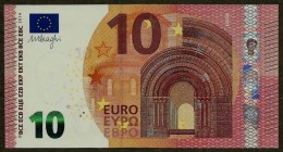 France - 10 Euro - E002 B6 - EA1550951326 - Draghi - UNC - 10 Euro