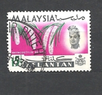 MALESIA    KELANTAN   1965 Orchids NO WM USED - Kelantan