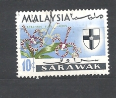 SARAWAK  1965 Orchids USED - Sarawak (...-1963)