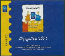 Greece 2004 Olymphilex M/S MNH - Hojas Bloque