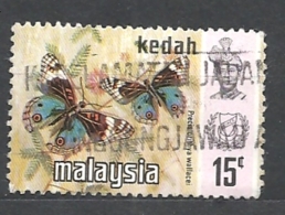 MALESIA KEDAH   1965 -1970 Orchids  USED - Kedah