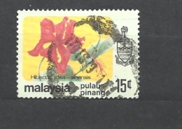 MALESIA   PENANG  PALAU PIINANG   1979 Flowers  USED - Penang