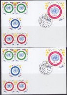 United Nations Geneva 2001  50th Anniversary 2v 2  Maxicards (32845) - Cartes-maximum