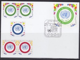 United Nations Vienna  2001 50th Anniversary 1v  Maxicard (32850) - Maximumkarten