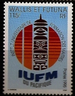 Wallis & Futuna 1995 N° 476 ** IUFM, Pacifique, Totem, Histoire, Sculpture, Coucher De Soleil, Art Tribal, Université - Neufs