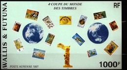 Wallis & Futuna 1999 N° BF 7 ** Timbre Sur Timbre, Requin, Tortue, Poisson, Etoile De Mer, Poterie, Pirogue, Singapour - Unused Stamps