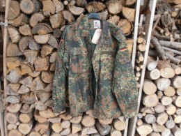 BUNDESWEHR - ESERCITO TEDESCO CAMICIA MIMETICA FLECKTARN DEL 1997 - Uniformes