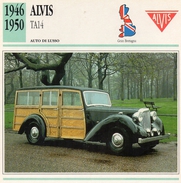 Auto Da Collezione  "Alvis 1946  TA14"  (Gran Bretagna) - Engine