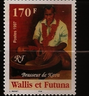 Wallis & Futuna 1997 N° 501 ** Brasseur De Kava, Collier De Fleurs, Cuisine, Piper Methysticum, Poivre, Dépression - Ongebruikt