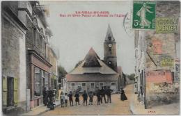 CPA La Ville Du Bois Essonne Commerces Circulé - Autres & Non Classés