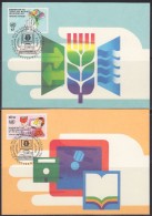 United Nations Vienna 1992 Wissenschaft Und Technologie 2v  2 Maxicards (32863) - Cartes-maximum