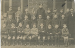 BELGIQUE - BRUXELLES - KOEKELBERG - Elèves De L'Ecole Communale De KOEKELBERG En 1924 - Cliché Format 14X9,2 CM - Koekelberg