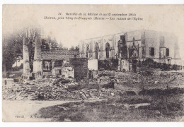 HUIRON. - Les Ruines De L'Eglise Bombardée Durant La Grande Guerre 1914-1918 - Andere & Zonder Classificatie